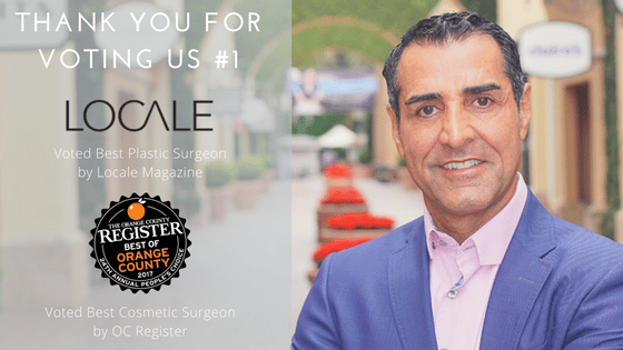 Best Plastic Surgeon in Orange County as Voted by Locale Magazine Image