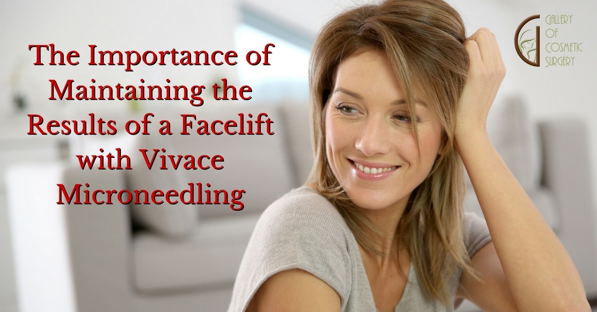 The Importance of Maintaining the Results of a Facelift with Vivace Microneedling Image