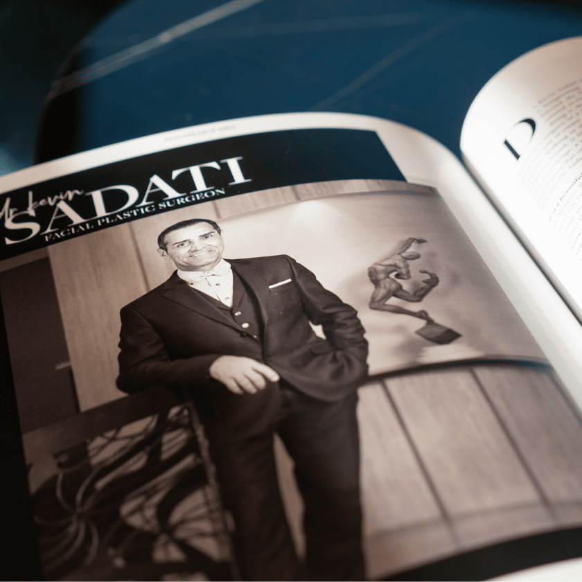 Dr. Sadati Featured in Nobleman Magazine Image